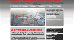 Desktop Screenshot of jdinterlockandlandscapes.com